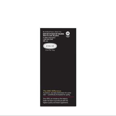 Gnc Mega Men One Daily Multi Energy, Complex De Multivitamine Pentru Barbati, 60 Tb [4]
