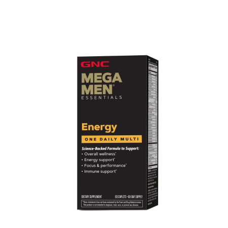 Suplimente alimentare - Gnc Mega Men One Daily Multi Energy, Complex De Multivitamine Pentru Barbati, 60 Tb