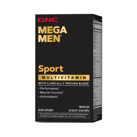 Afectiuni Frecvente - Gnc Mega Men Sport, Complex De Multivitamine Pentru Barbati, 180 Tb