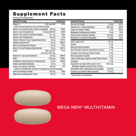 Gnc Mega Men Whole Body Vitapak Program, Complex De Multivitamine Pentru Barbati, Pentru Intregul Organism, 30 Pachetele [7]