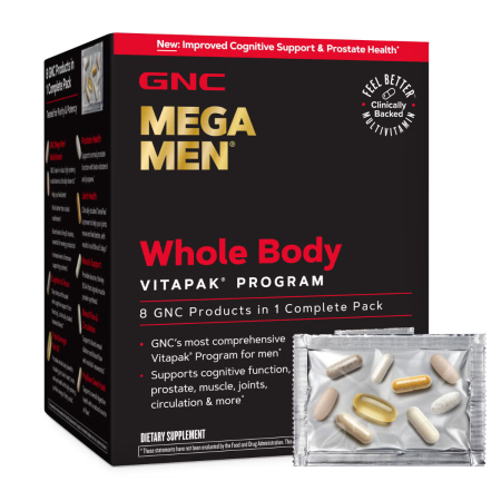 Afectiuni Frecvente - Gnc Mega Men Whole Body Vitapak Program, Complex De Multivitamine Pentru Barbati, Pentru Intregul Organism, 30 Pachetele