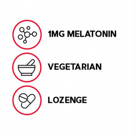 Gnc Melatonin 1 Mg, Cu Aroma De Cirese, 60 Tb [2]