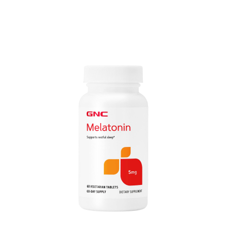 Afectiuni Frecvente - Gnc Melatonin 5 Mg, 60 Tb
