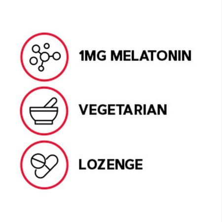 Gnc Melatonin Lozenges 1 Mg, Melatonina Masticabila Cu Aroma De Cirese 1 Mg, 120 Tb [2]