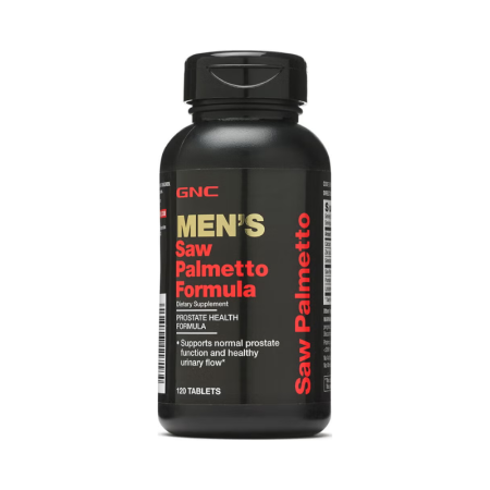 Sănătatea bărbaților - Gnc Men's Saw Palmetto Formula, Extract Din Palmier Pitic, 120 Tb