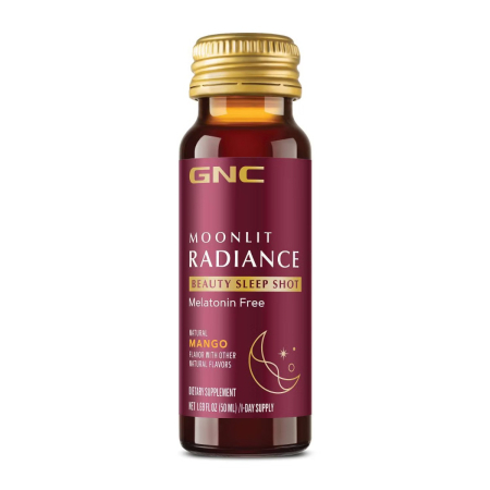 Afectiuni Frecvente - Gnc Moonlit Radiance Beauty Sleep Shot With Mango Flavor, Shot Pentru Frumusete Si Somn Cu Aroma De Mango, 50 Ml