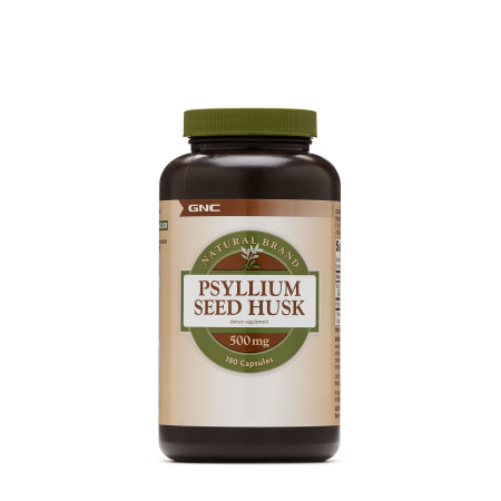 Afectiuni Frecvente - Gnc Natural Brand Psyllium Seed Husk 500 Mg, Seminte De Psyllium Decordicate, 180 Cps