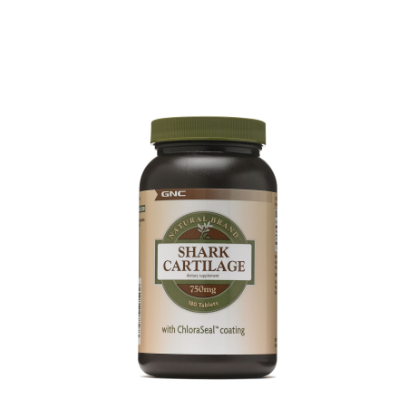 Suplimente alimentare - Gnc Natural Brand Shark Cartilage, Cartilaj De Rechin 750 Mg, 180 Tb