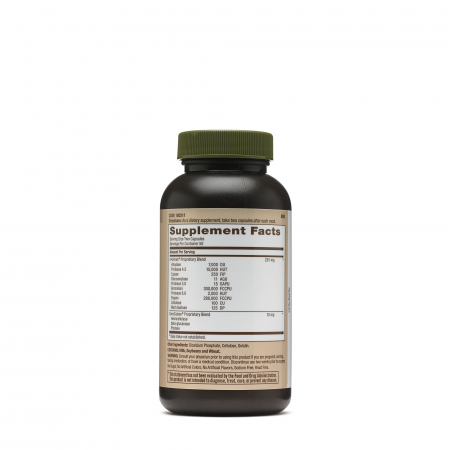 Gnc Natural Brand Super Digestive Enzymes, Enzime Digestive, 100 Cps [1]
