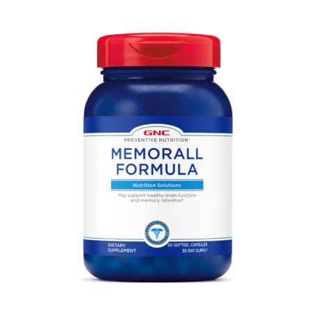 Afectiuni Frecvente - Gnc Preventive Nutrition Memorall, Formula Pentru Sanatatea Creierului Si Imbunatatirea Memoriei, 60 Cps