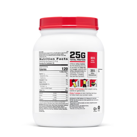 Gnc Pro Performance 100% Whey, Proteina Din Zer Cu Aroma De Banane, Testata Antidoping, 784g [1]