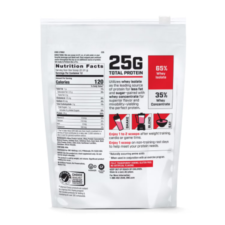 Gnc Pro Performance 100% Whey, Proteina Din Zer Cu Aroma De Capsuni, Testata Antidoping, 372g [1]
