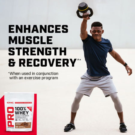 Gnc Pro Performance 100% Whey, Proteina Din Zer Cu Aroma De Ciocolata, Testata Antidoping, 396g [4]