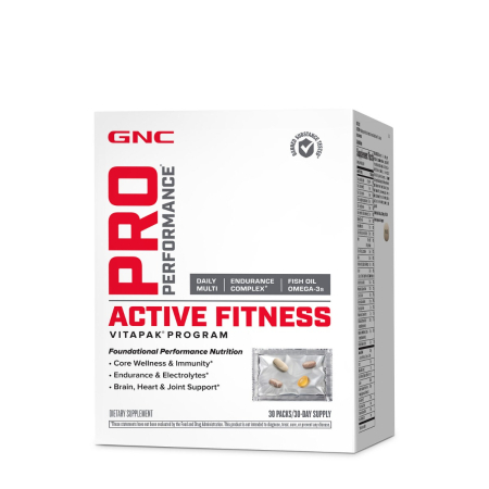 Gnc Pro Performance Active Fitness Vitapak Program, Program Vitapak Pentru Persoane Active, 30 Pachetele [2]