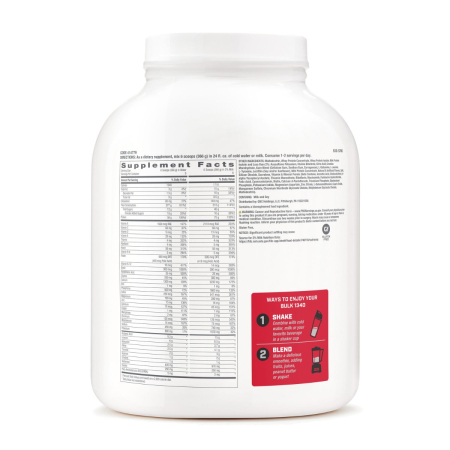 Gnc Pro Performance Bulk 1340, Formula Proteica Pentru Crestere In Greutate, Cu Aroma De Vanilie, Testata Antidoping, 3294 G [1]