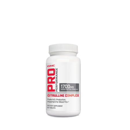 Afectiuni Frecvente - Gnc Pro Performance Citrulline Complex, Complex De L-citrulina, 60 Tb