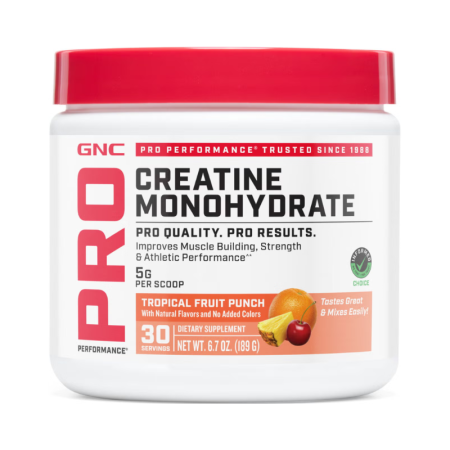 Afectiuni Frecvente - Gnc Pro Performance Creatine Monohydrate, Creatina Monohidrata Cu Aroma De Fructe Tropicale Pentru Sustinerea Musculaturii Si A Functiei Cognitive, 189 G