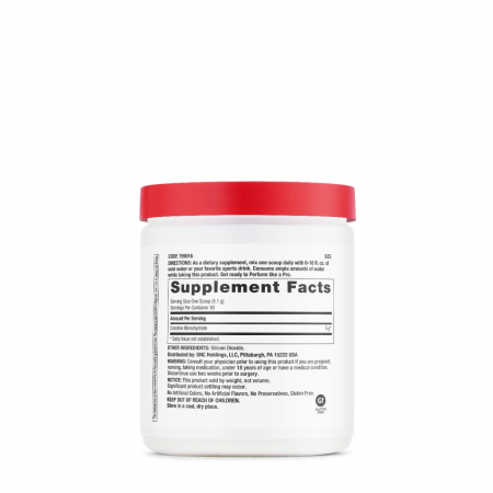 Gnc Pro Performance Creatine Monohydrate, Creatina Monohidrata Fara Aroma, 255 G [1]