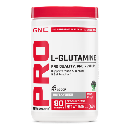 Afectiuni Frecvente - Gnc Pro Performance L-glutamine 5000 Mg, L-glutamina Pudra Fara Aroma, 450 G