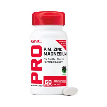 Afectiuni Frecvente - Gnc Pro Performance Zinc Magnesium, Complex De Zinc, Magneziu Si Aminoacizi, 60 Tb