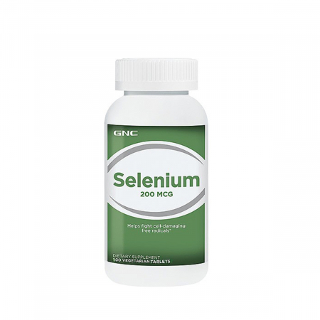 Sistem imunitar - Gnc Selenium 200 Mcg, Seleniu Natural, 100 Tb