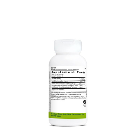 Gnc Superfoods Cherry Complex, Extract De Cirese Amare Pentru Reglarea Acidului Uric, 90 Cps [1]