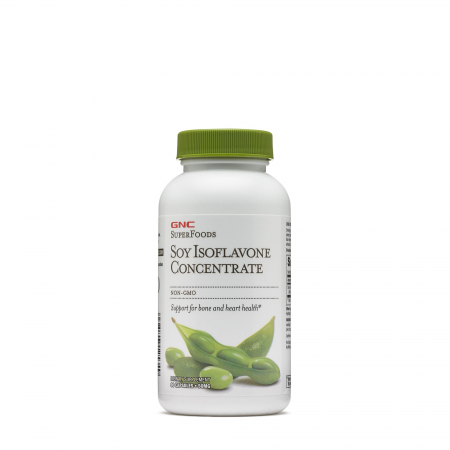 Capsule/comprimate/siropuri - Gnc Superfoods Soy Isoflavone Concentrate, Isoflavone Din Soia, 90 Cps
