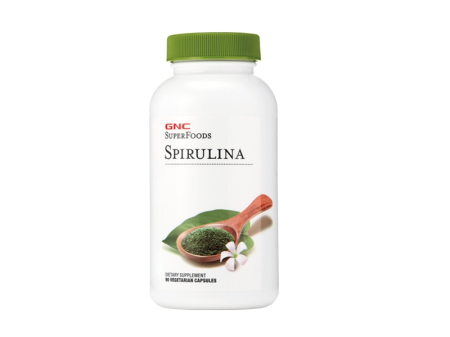 Suplimente alimentare - Gnc Superfoods Spirulina 500 Mg, 90 Cps
