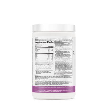 Gnc Superfoods Vital Greens Daily Superfoods Powder, Pudra Cu Super Alimente Verzi Cu Aroma De Fructe De Padure, 424.8 G [1]