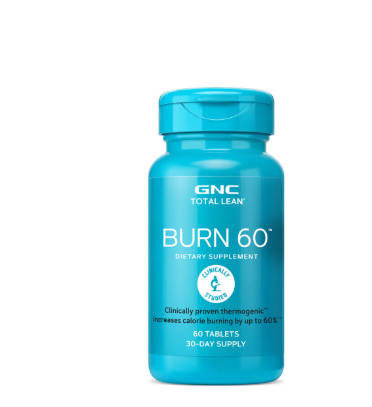 Suplimente alimentare - Gnc Total Lean Burn 60, Formula Termogenica Pentru Stimularea Metabolismului, 60 Tb