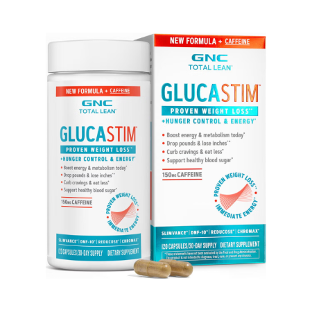 Afectiuni Frecvente - Gnc Total Lean Glucastim Formula Avansata Pentru Slabit Cu Cafeina, 120 Cps
