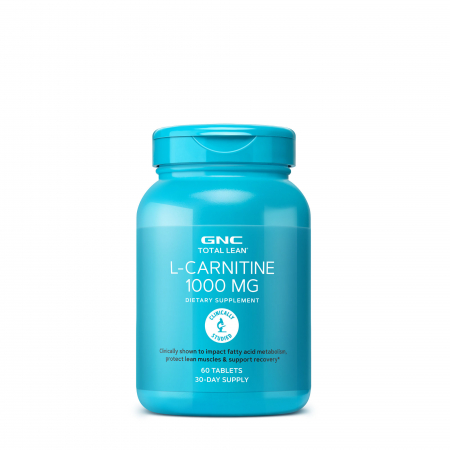 Sistem reproducator/endocrin - Gnc Total Lean L-carnitine, L-carnitina 1000 Mg, 60 Tb