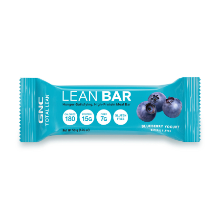 Gnc Total Lean Lean Bar, Baton Proteic, Cu Aroma De Iaurt Si Afine, 50g [1]