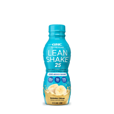 Afectiuni Frecvente - Gnc Total Lean Lean Shake 25 Cu Aroma De Banane, 414 Ml