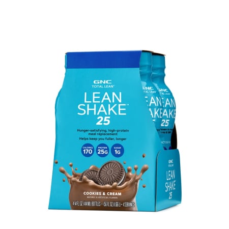 Gnc Total Lean Lean Shake 25 Cu Aroma De Biscuiti Cu Crema, 414 Ml [2]