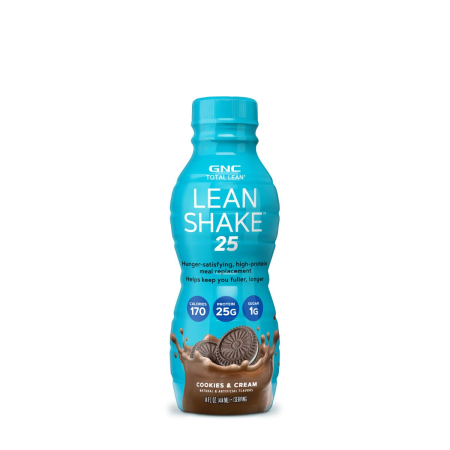 Suplimente alimentare - Gnc Total Lean Lean Shake 25 Cu Aroma De Biscuiti Cu Crema, 414 Ml
