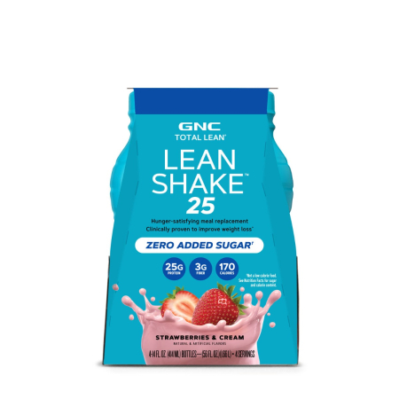 Gnc Total Lean Lean Shake 25 Cu Aroma De Capsuni Si Frisca, 414 Ml [3]