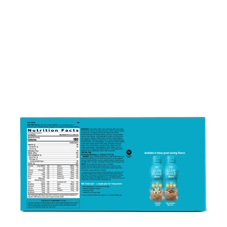 Gnc Total Lean Lean Shake Burn, Bautura Proteica Energizanta Cu Aroma De Vanilla Latte, 414 Ml [5]