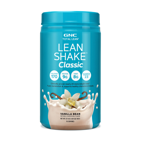Suplimente alimentare - Gnc Total Lean Lean Shake Classic, Shake Proteic, Cu Aroma De Vanilie, 768 G