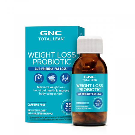 Gnc Total Lean Weight Loss Probiotic, Probiotic Lab4 Studiat Clinic, 25 Miliarde Ufc Culturi Vii Pentru Controlul Greutatii, 30 Cps [1]