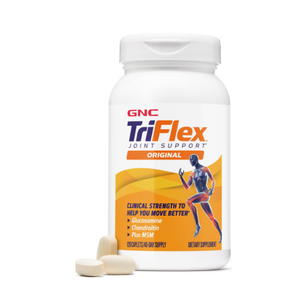 Afectiuni Frecvente - Gnc Triflex, Glucozamina, Msm Si Condroitina Pentru Articulatii Sanatoase, 120 Tb