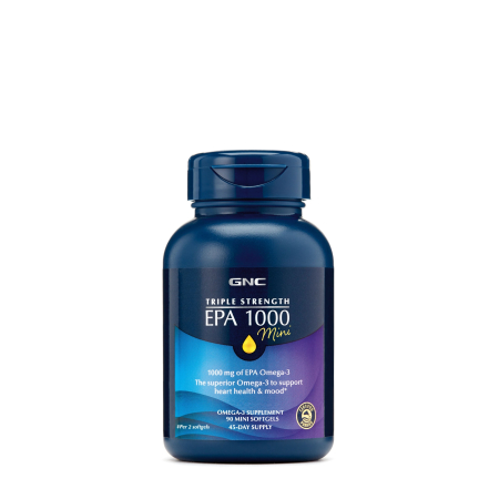 Suplimente alimentare - Gnc Triple Strength Epa 1000mg Mini, 90 Cps
