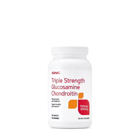 Suplimente alimentare - Gnc Triple Strength Glucozamina 750 Condroitina 600 Mg, 120 Tb