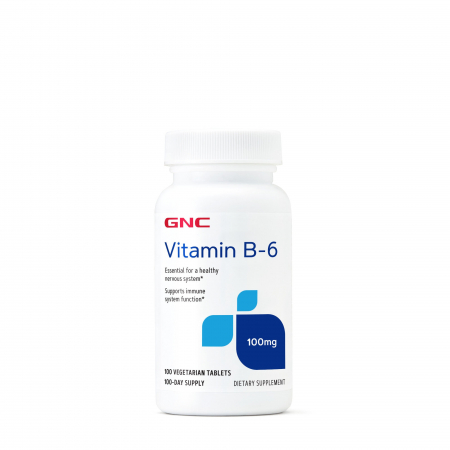Sistem osteo-articular - Gnc Vitamin B-6 100 Mg, 100 Tb