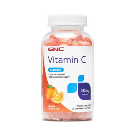 Afectiuni Frecvente - Gnc Vitamina C 282 Mg, Jeleuri Cu Aroma De Portocale, 120 Jeleuri