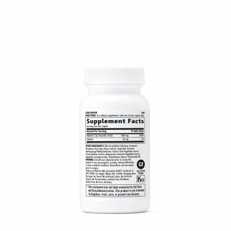 Gnc Vitamina C 500 Mg Cu Macese, 100 Tb [1]