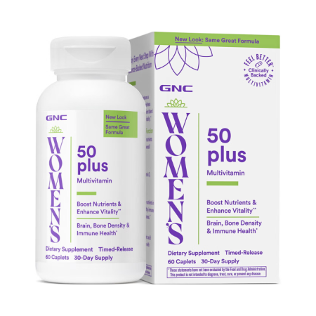 Afectiuni Frecvente - Gnc Women's 50 Plus, Multivitamine Si Minerale Pentru Femei, 60 Cps