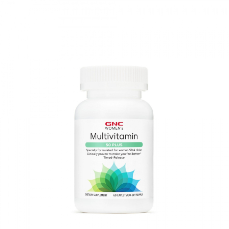 Gnc Women's 50 Plus, Multivitamine Si Minerale Pentru Femei, 60 Cps [1]