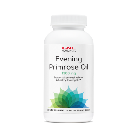 Piele, păr & unghii - Gnc Women`s Evening Primrose Oil 1300 Mg, Ulei De Luminita Noptii, 30 Cps