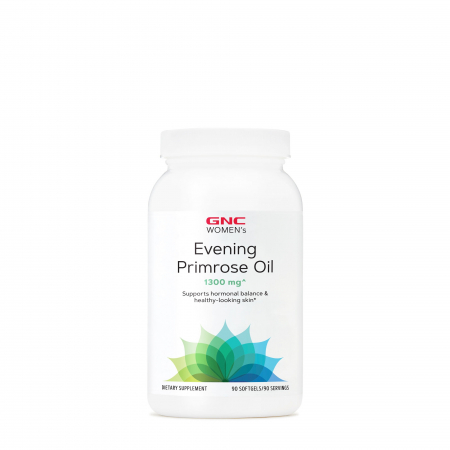 Capsule/comprimate/siropuri - Gnc Women`s Evening Primrose Oil 1300 Mg, Ulei De Luminita Noptii, 90 Cps